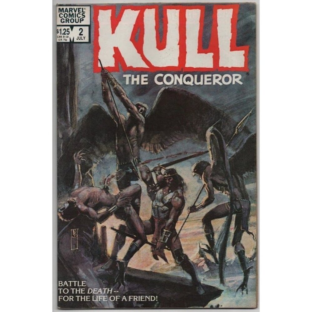 Kull the Conqueror 2 Marvel Comics 1983 VG 4.0 Alan Zelenetz John Buscema